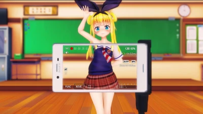 MMD も〇のべで『ハッピーシンセサイザ』 by salyusalyu | VTuber Nijisanji