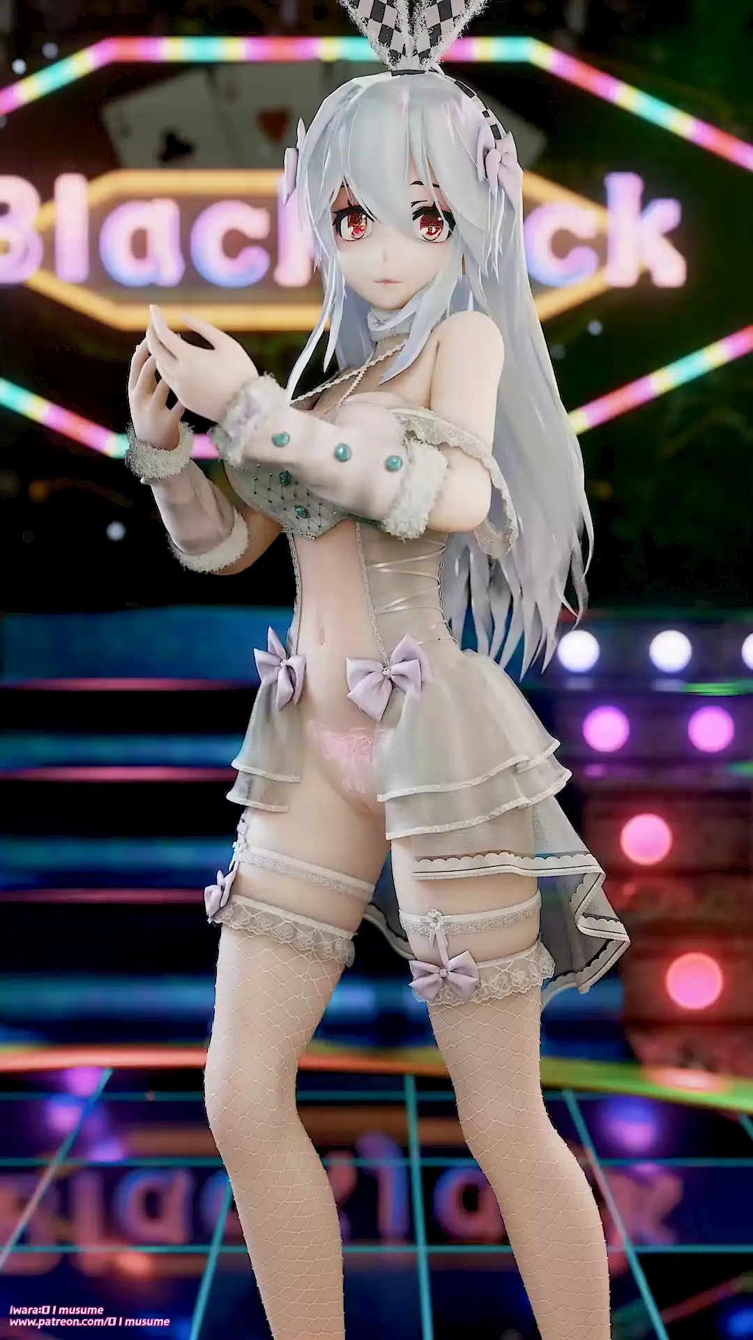 81.Haku-AOA - Heart Attack【Portrait】01musume作品｜Blender