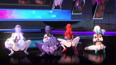 【Custom/Diff】Mei, Liu Ying, Cantrella, Himeko Puppet Dance - Tudoufen