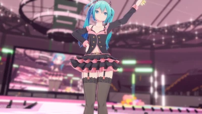 Caught Hatsune Miku’s Live from Front Row with Low-Angle Shots!