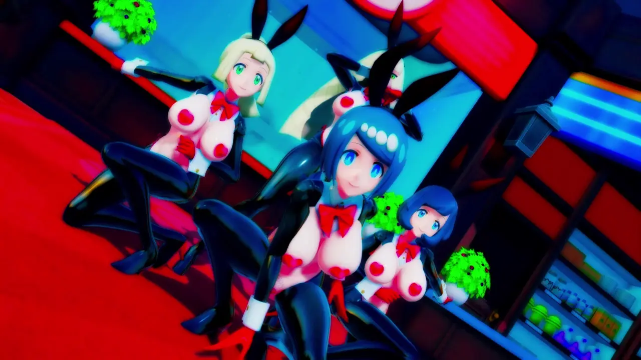 スイレンのママ、ルザミーネ, リーリエ y ミヅキ en killer lady MMD