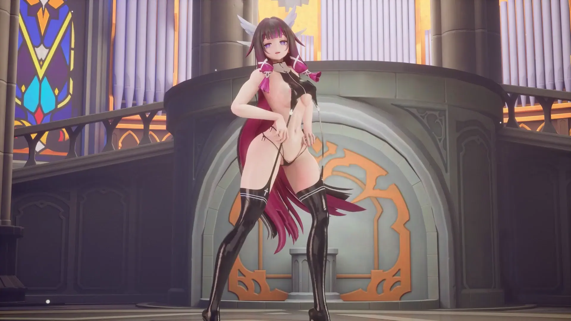 【MMD Genshin Impact】Hoyosan Columbina: Holiday Sexy e Impactante!