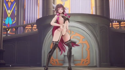 【MMD Genshin Impact】Hoyosan Columbina – Holiday ดึงดูดใจชวนหลง