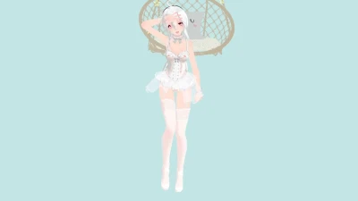 Sexual y Atrevida Weak Voice HAKU de sxw1257 | Video 3D MMD