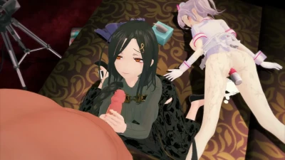 Roruru & tme＆sky: Two Sponsors Playfully Tease Her | Koikatsu Vtuber