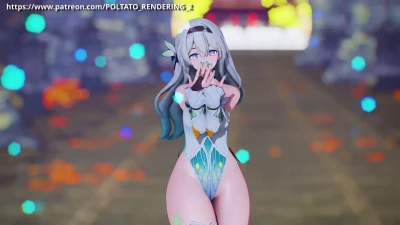 MMD 崩壊：スターレイル » Firefly (ホタル) feat. 香椎モイミ & 可不