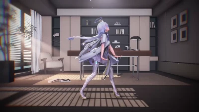 【Кастом】土豆粉 в STRESS – Сексуальное видео MikuMikuDance