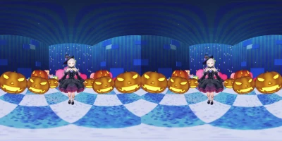 【VR180】mrskson_HappyHalloween with 踊リ撮リV Hololive Vtuber Fun