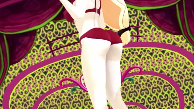 Charlie Morningstar MMD PHODI PHODI Twerking Seksi dengan Gadis Iblis