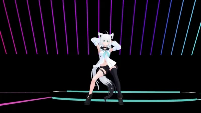 krkmfbk Shake It｜JoshTrap209と白上フブキのホロライブMMD