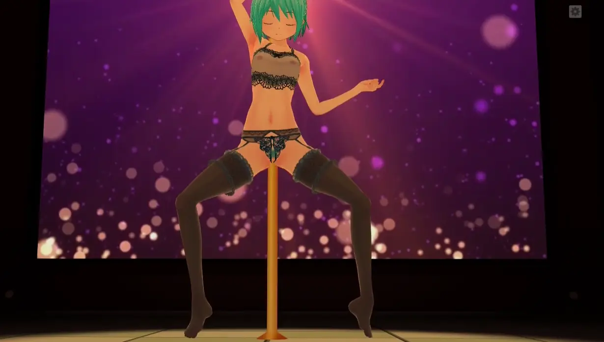 Sayaka ♡ Kyoko ♡ Mami COM3D2 Dança Sensual de Lingerie