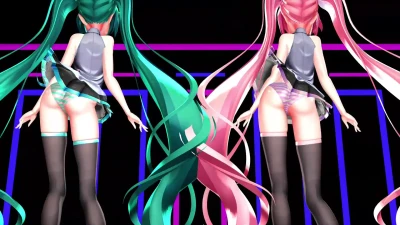 む～ぶ式ミクちゃんでGhost Dance｜MKZ mk3モデルのMMD動画