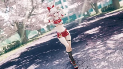 82.Evanescia-RINER PiNK CAT | 01musume Honkai Star Rail Blender