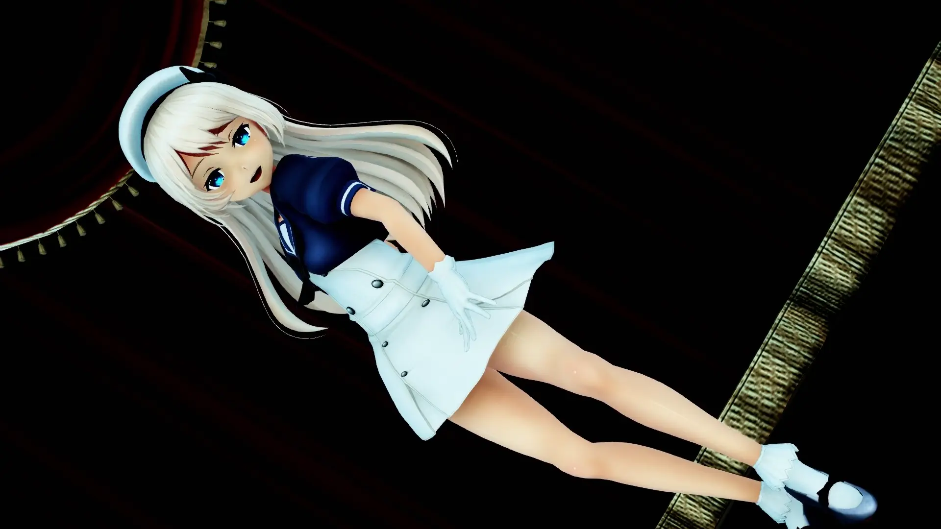 MINNIE Cherry Sky con Jarvis Wakame-chan – Takesiman regresa ¡Kancolle MMD!