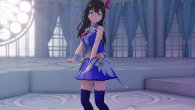 Tokino Sora - Rolling Girl Dance Strip | kirby2019 MMD VTuber