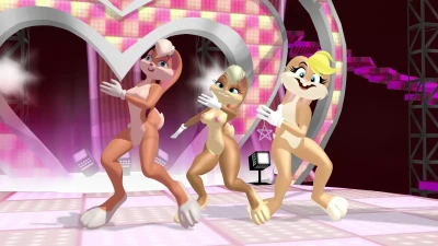 R18 MMD Lola Bunny Style – สาวกระต่าย บิ๊กบูสต์ บิ๊กแอส
