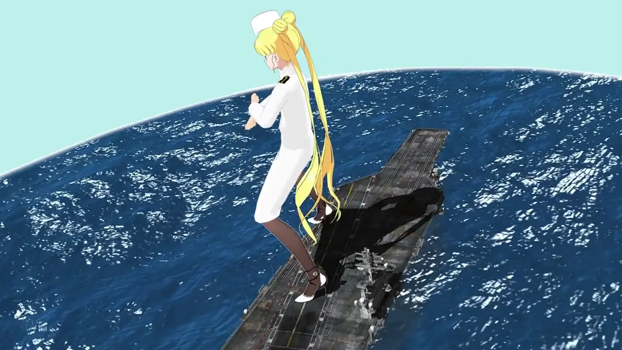 MMD R-18 ‘usagi navy’ by TheMagicBomb | A03A Model Show
