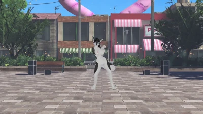 VRChat Furry MMD - DarkWolf's Spark in 1440p 60fps R18