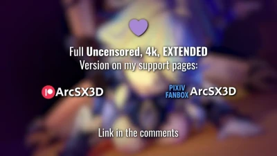 [原神] フリーナ アニメーション予告 - Arcsx3D制作の可愛いエロ