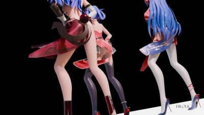 22娘 T-ARA Bunny Style by Firolic Intimacy - Sexy 3D Blender