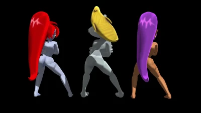 R18 MMD Berri y Shantae Sexy Big Ass Furry Bla Bla Bla Ya