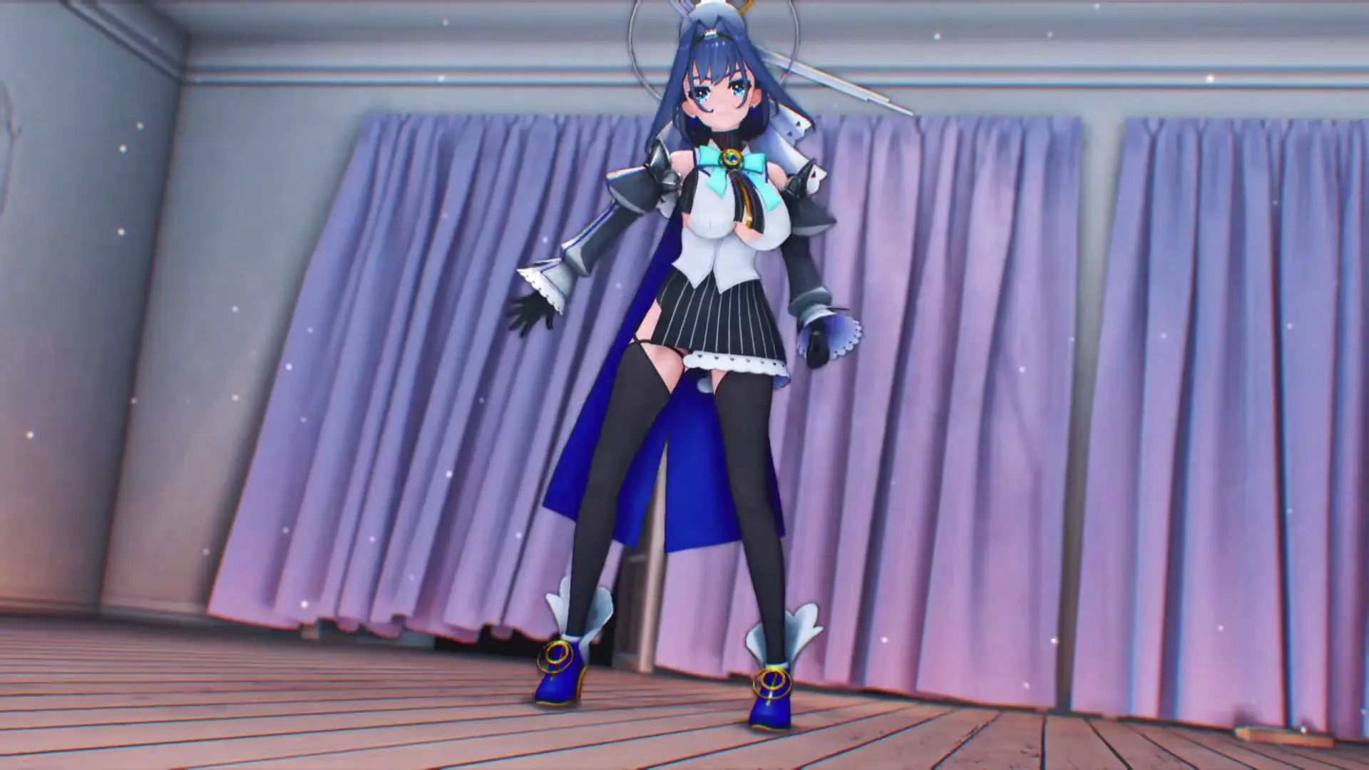 ourokrn ビビデバ con gfgy0537 - Hot Hololive VTuber MMD