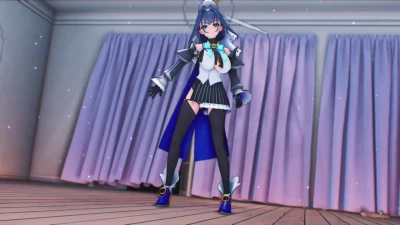 ourokrn ビビデバ 與 gfgy0537 合作 Hololive VTuber MMD 精選