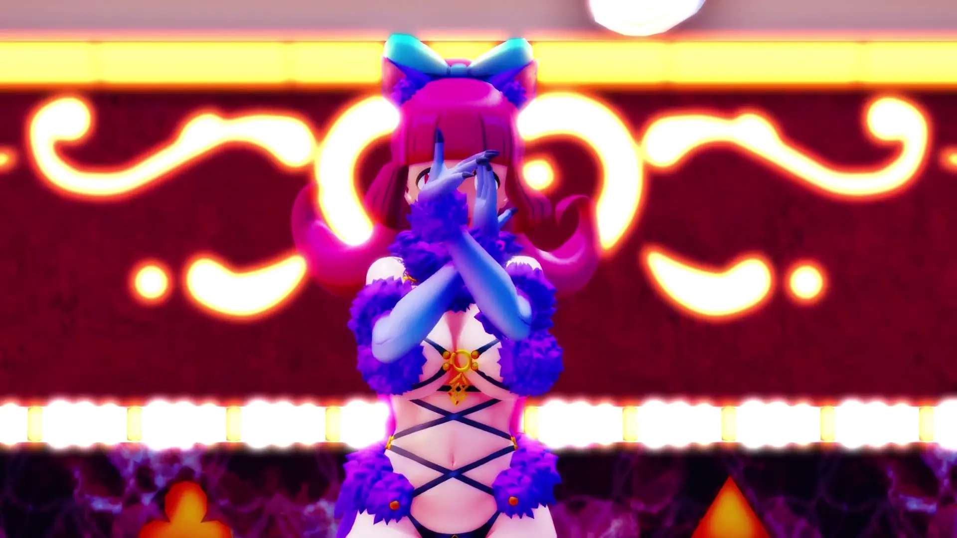 【sex dance】寶可夢 エル、セレナ、ミルフィ 甜蜜求愛MMD