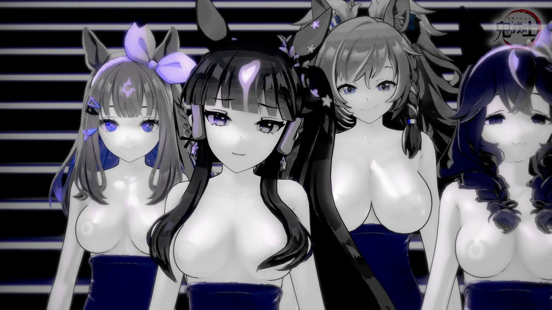 肩揺れダンス【鬼滅の八重歯】koikatsu版 AA・LL・BO・CB・LOY・ML