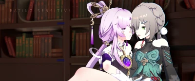 Kembali Bekerja: Adegan Yuri Fingering Sensual Qingque 🔞