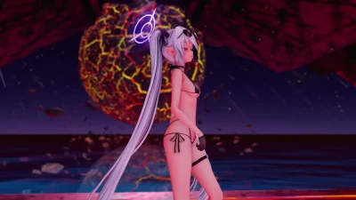 Blue Archive 【Dreamcatcher - Sol Rojo】 Lori y Zeruel Fun MMD