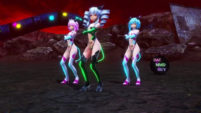 [R-18] Черная и Белые Сестры - Крик в Hyperdimension Neptunia