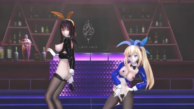 [MMD] Hazy Womanizer กับสาว Bunny กลับด้าน – เซ็กซี่ น่าดู