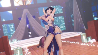 捆綁拘束 芽衣 始源律者 Raiden Mei - 閃耀 BDSM MMD 紀錄