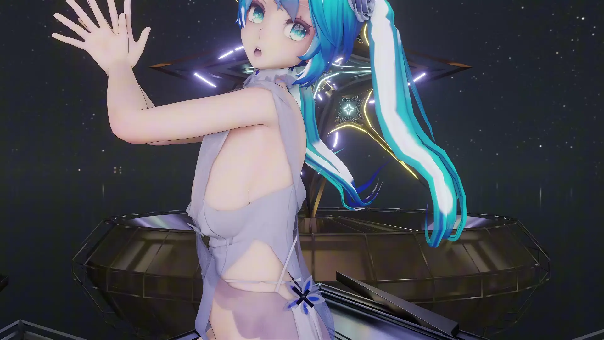 初音-JUMP UP por 四季大枣 | Video MMD Impactante y Sexy
