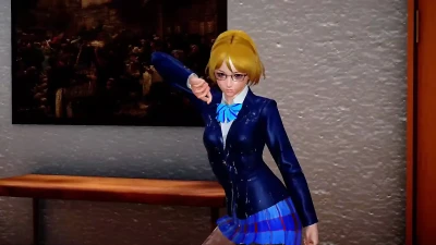 NSFW: Hibikase Bukkake Dance Test #3 with Debu - Honey Select