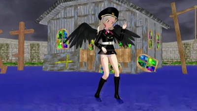 え？ああ、そう。 part10 – Sensual pertunjukan スキンブル di MMD