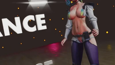 MMD Cyberpunk Edgerunners: Люси танцует под K/DA 'MORE' | OneDanceMMD