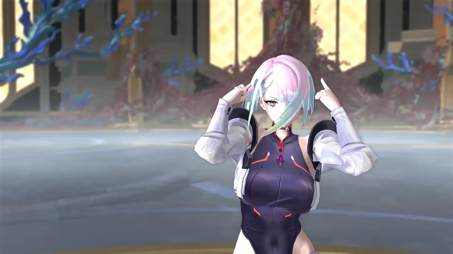Cyberpunk x 鸣潮 | Who Is She? Lucy’s Stunning Dance by jeguncima
