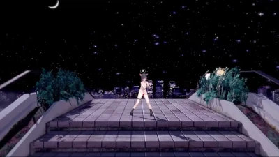Blue Archive Kazusa | Sexy ハムカツ Koikatsu 3D Hentai Video