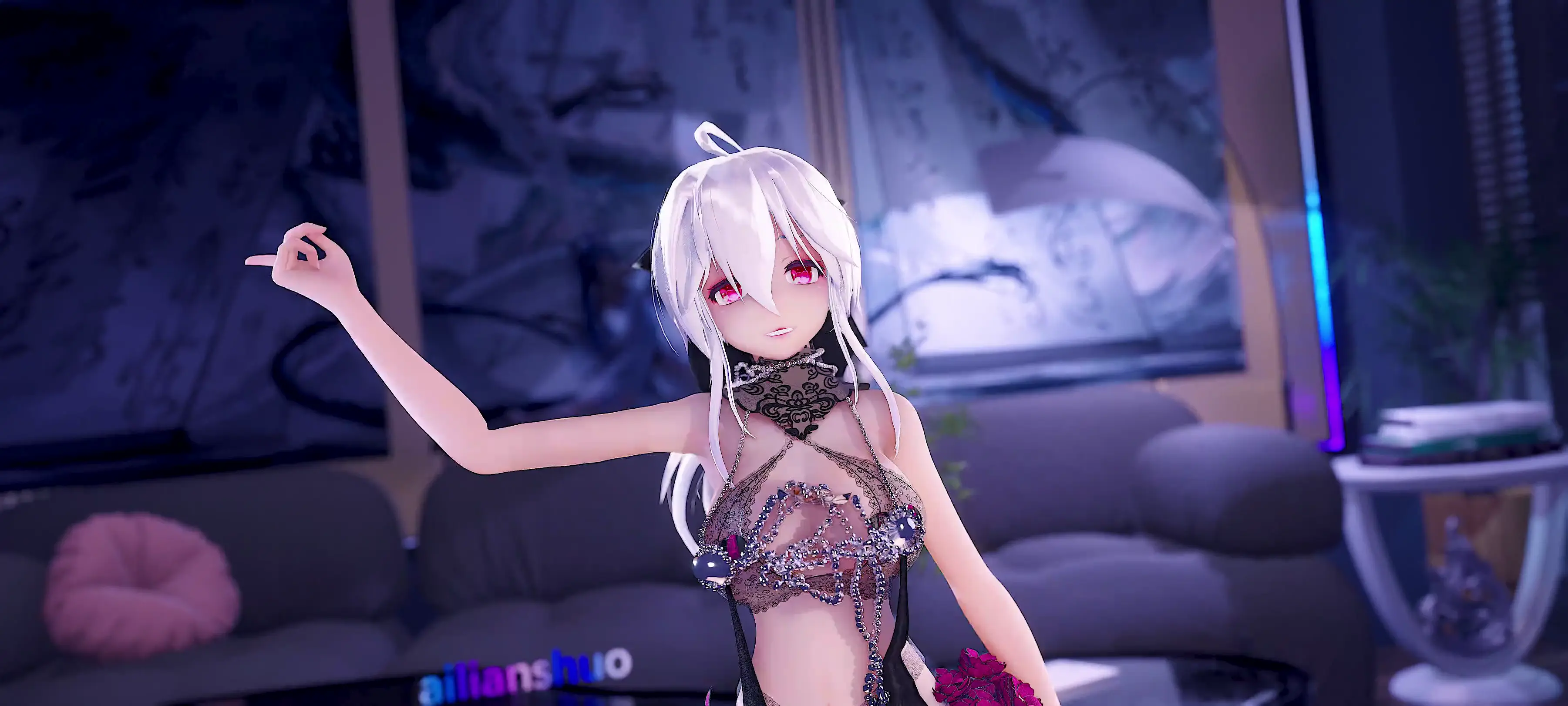 [HAKU/MMD] Teddy Bear – ai lian shuo y Yowane_Haku ¡Sexy y atrevido!