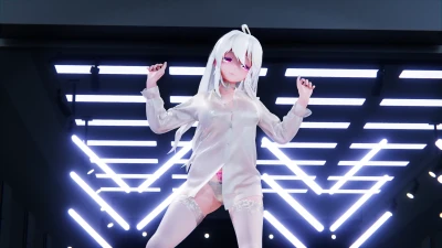 gonyiq的Cha Cha-HAKU｜精緻Blender 3D動畫呈現