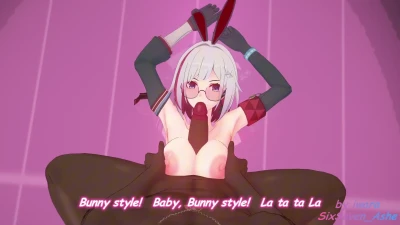 SixSeven_AsheのNTR BBC警告♡バニースタイル舞パ1080p