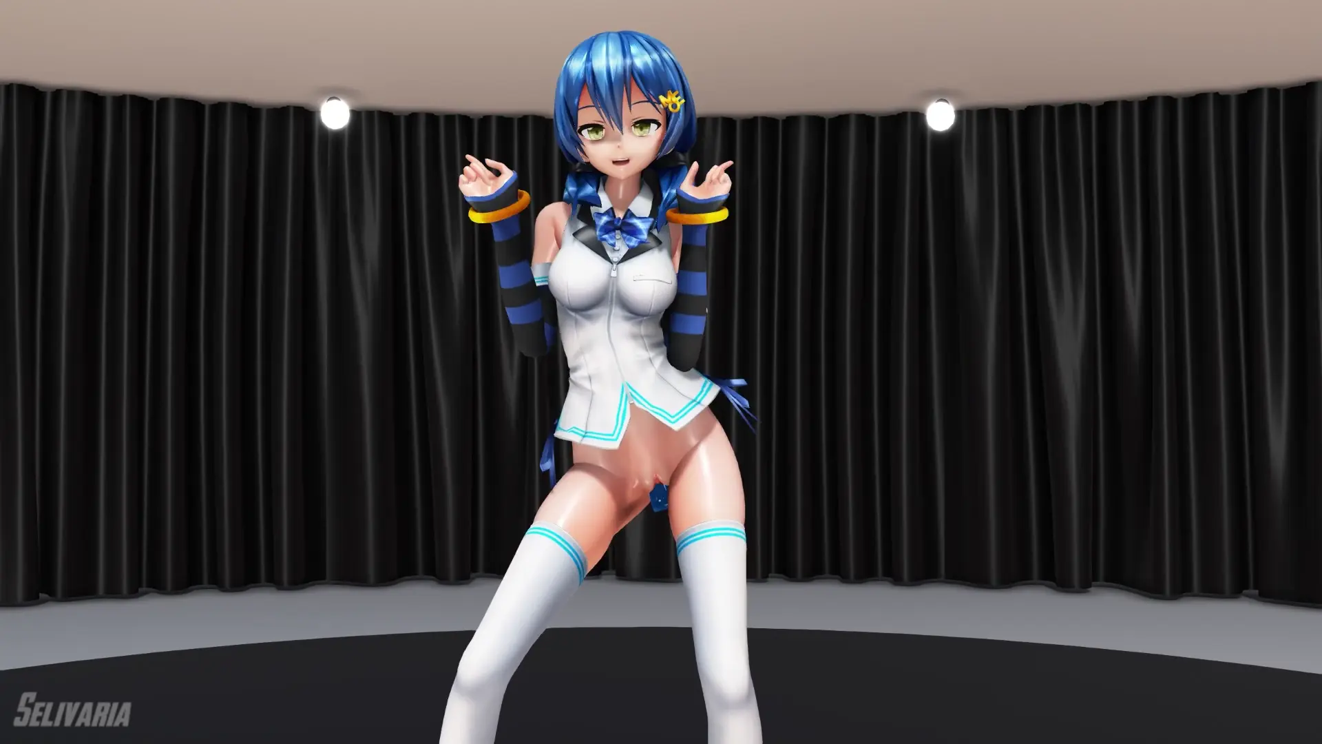 Natsumi Moe Dildo Masuk oleh Miliarder dengan Selivaria Vtuber