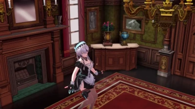 Snowbreak MMD Maid Cherno's Sheer Dreamy Chuchu - Reffi