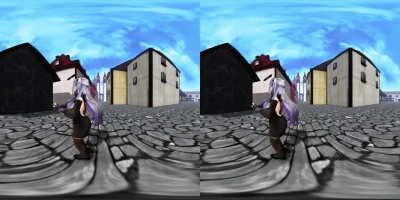 【VR180】amnknt_おじゃま虫 with 踊リ撮リV | amane_kanata VTuber VR