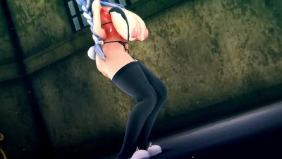 Pekora Mommy Dancing a Pure Skirt Dance | Hololive VTuber JOP MMD