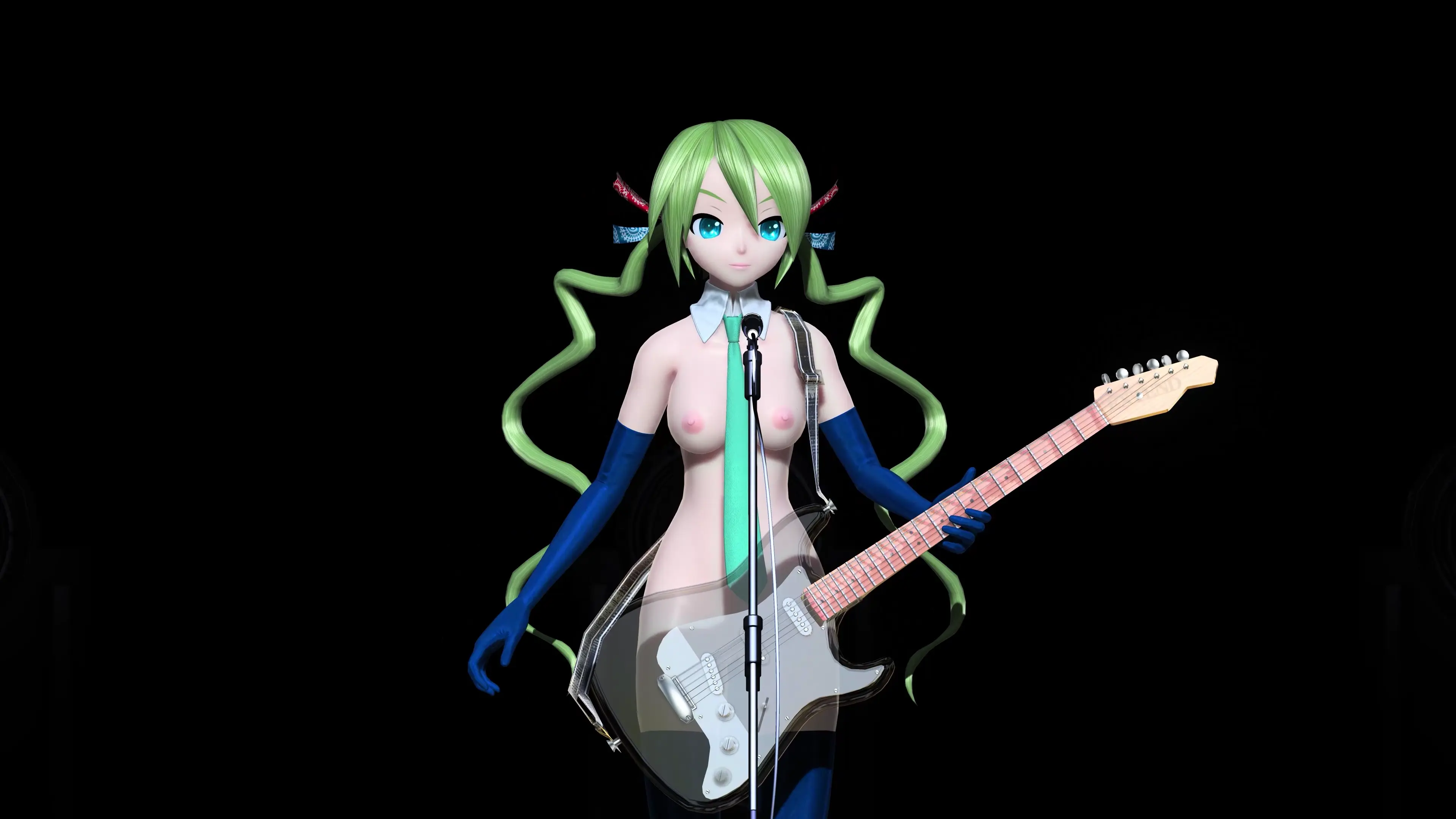 Project DIVA Mod Puzzle 現場版 - Nutsuki Suu 胸部與臀部晃動 4K