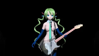Project DIVA Mod Puzzle ライブ版 - Nutsuki Suu 胸とヒップ揺れ 4K