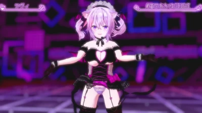 ラヴィ / 猫又おかゆ｜Hololive MMD 729模型熱舞演出